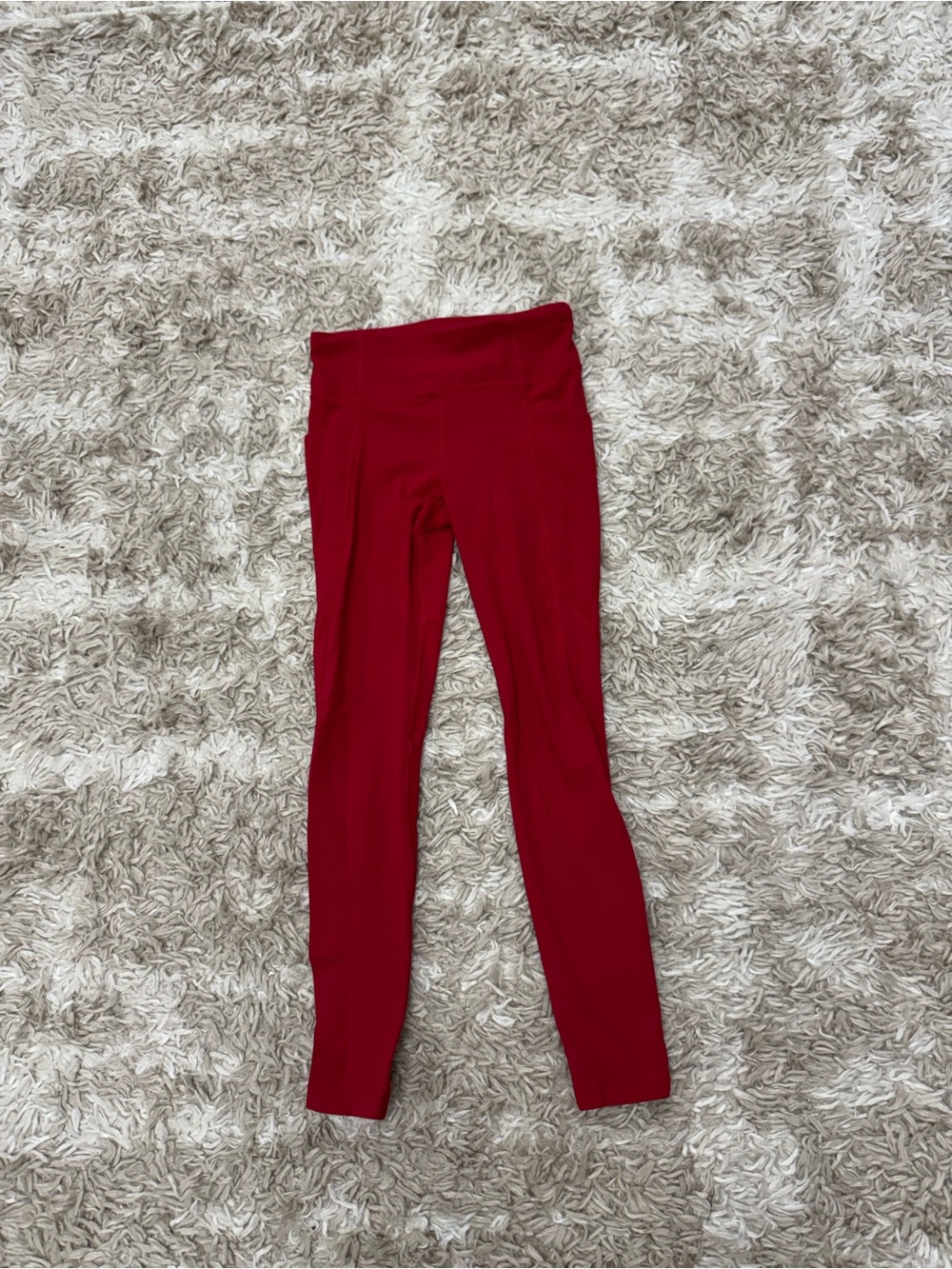 Athleta Girls Crimson High-Rise Active Leggings